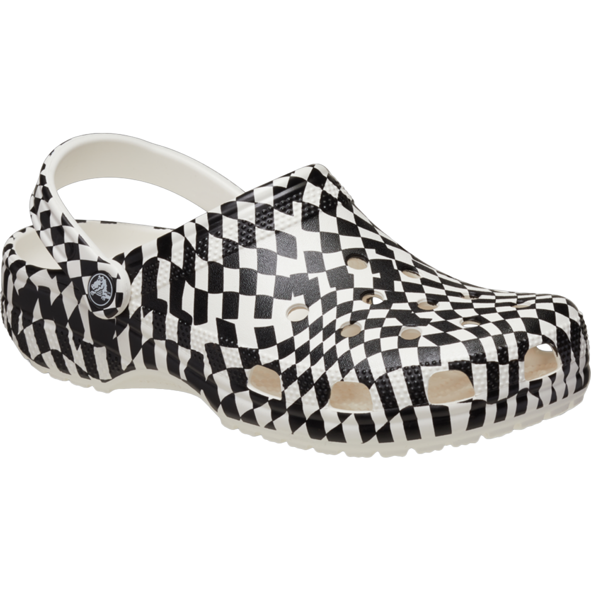Classic Warped Checker Clog alternate view