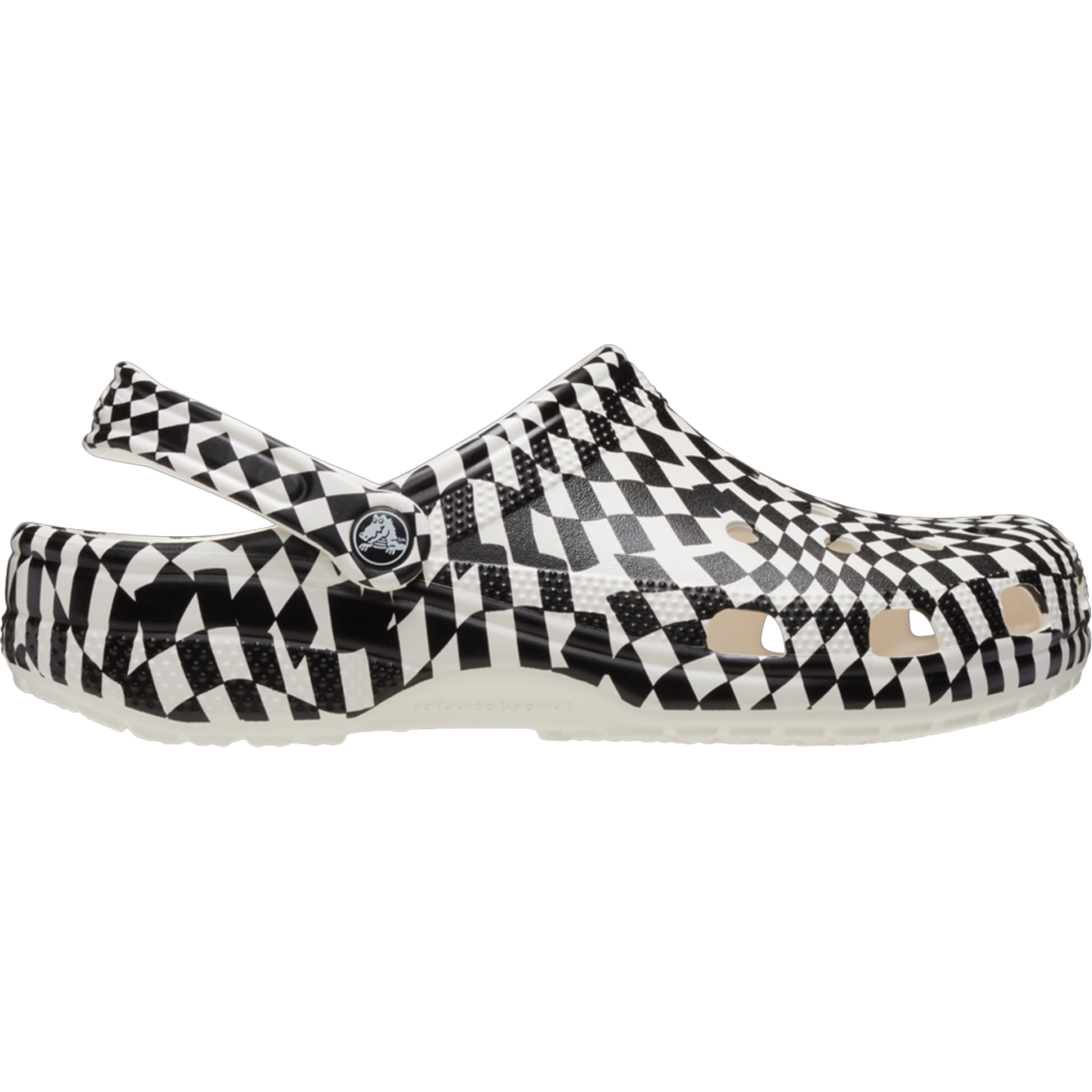 Classic Warped Checker Clog alternate view