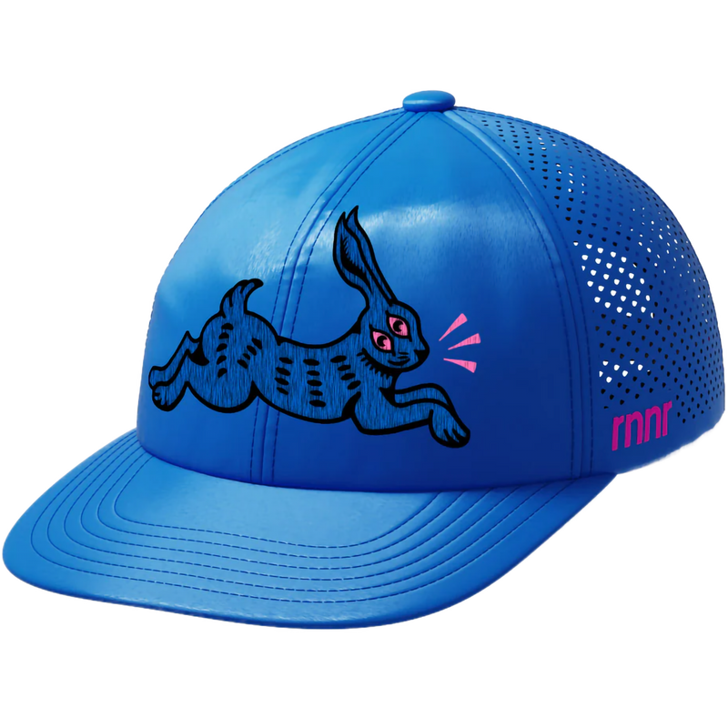 Rnnr Crew Hat - All Luck in Blue