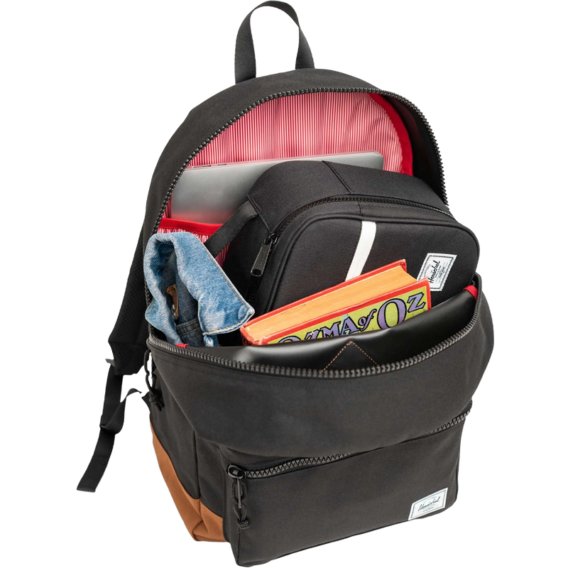Youth Heritage Standard 26 L, Herschel Youth Heritage 26 L open with gear