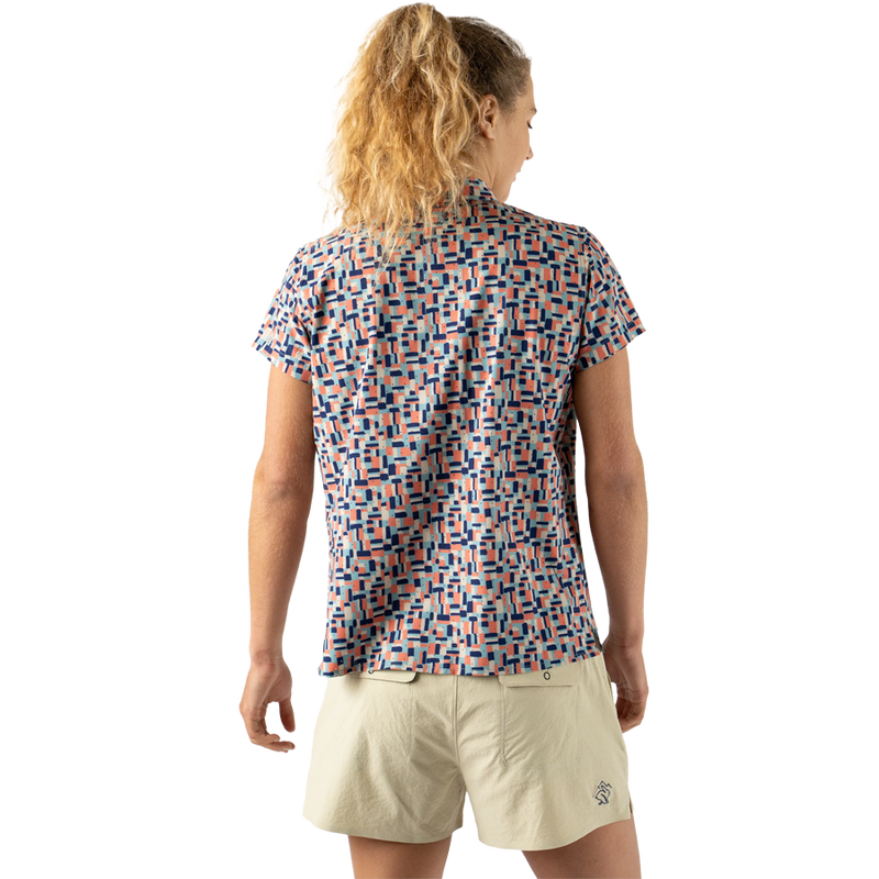 Women's High Country Short Sleeve, Rabbit Women's High Country Short Sleeve Back