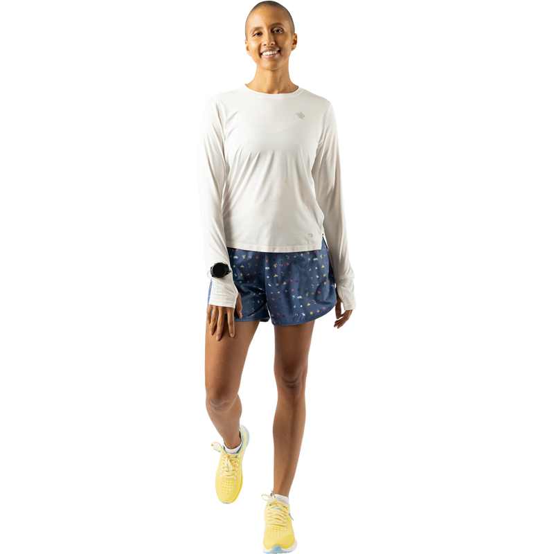 Women's UPF Tee Long Sleeve, Rabbit Women's UPF Tee Long Sleeve Front
