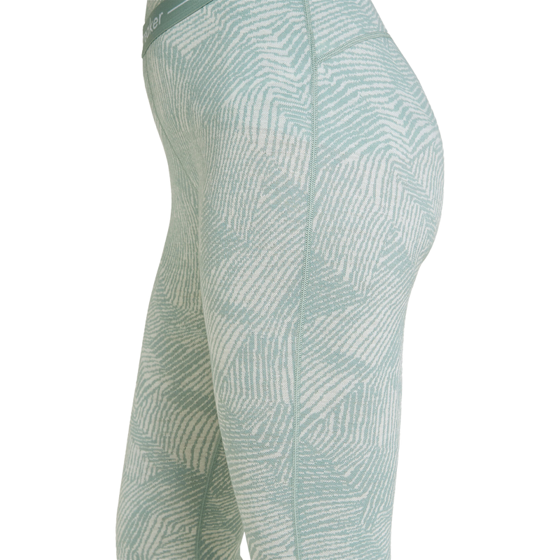Icebreaker Women's Merino 260 Vertex Thermal Leggings Frozen Forms side