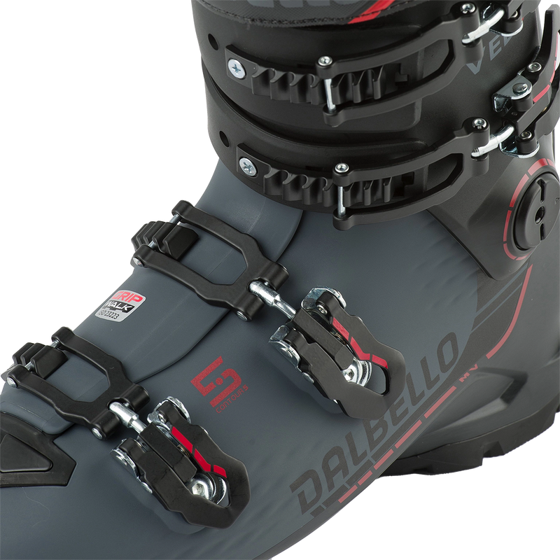 Veloce 100 MV, Dalbello Sports Veloce 100 MV in Black Anthracite lower buckles