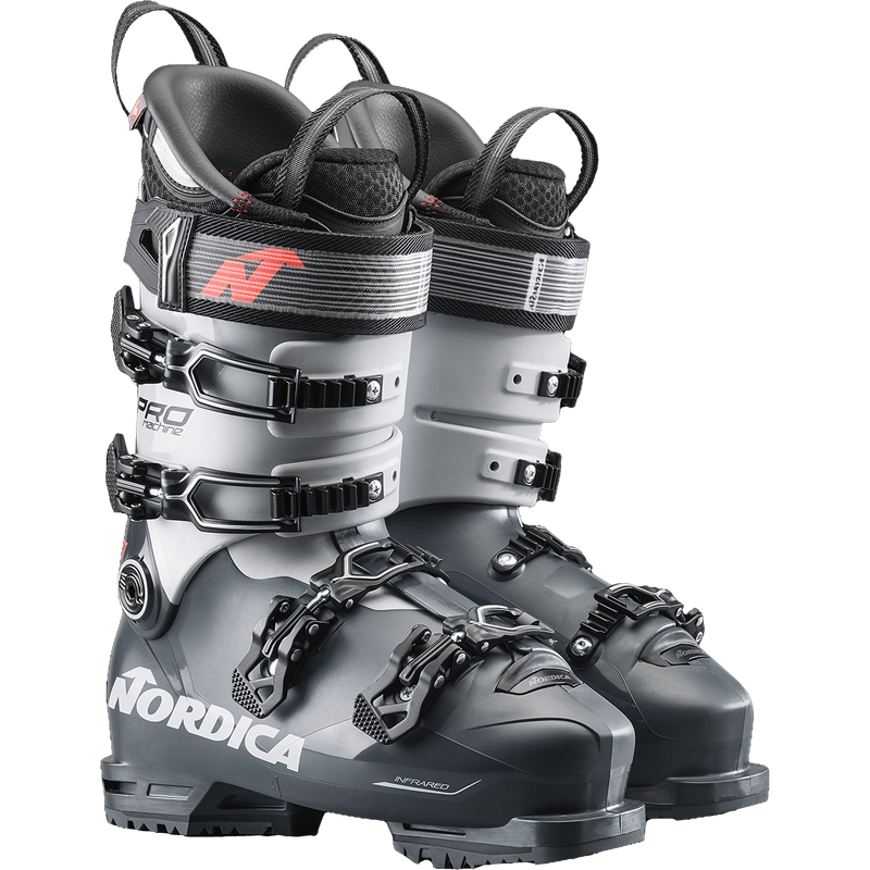 Promachine 100, Nordica Promachine 100 in Anthracite/Grey/Red pair front right