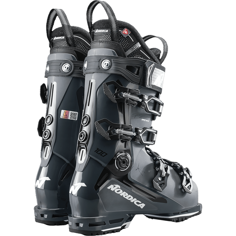 Speedmachine 3 100, Nordica Speedmachine 3 100 in Anthracite/Black/White pair back right
