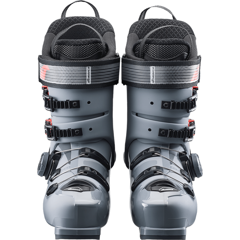Speedmachine 3 BOA 120, Nordica Speedmachine 3 BOA 120 in Grey/Black/Red pair front