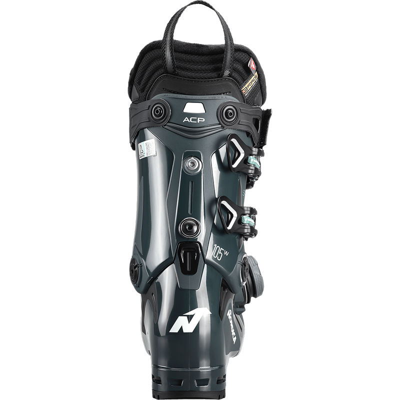 Women's Speedmachine 3 BOA 105, Nordica Women's Speedmachine 3 BOA 105 in Green/Black/Aqua back