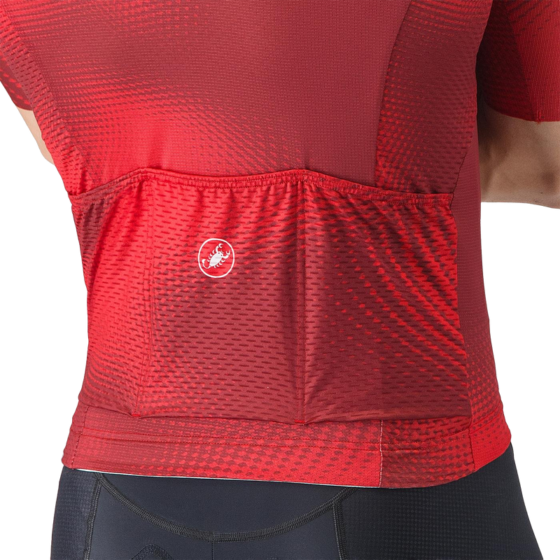 Men's Vortice Jersey, Castelli Men's Vortice Jersey Back Pockets