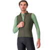 Castelli Men's Espresso Vest in Deep Green