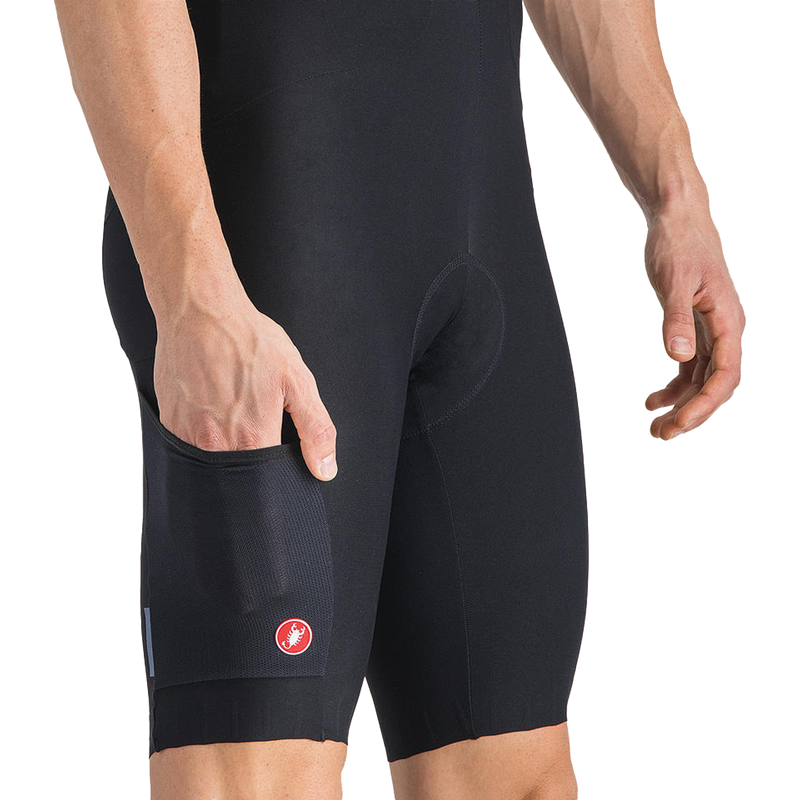 Men's Unlimited Endurance Bibshort, Castelli Men's Unlimited Endurance Bibshort Thigh Pocket