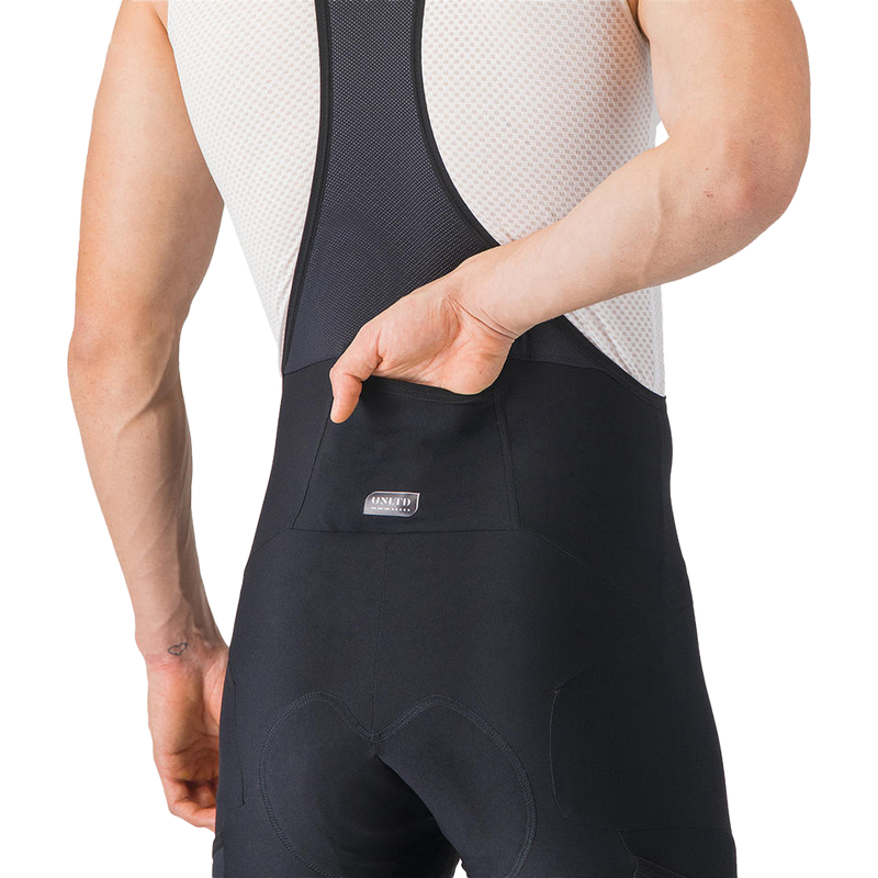 Men's Unlimited Endurance Bibshort, Castelli Men's Unlimited Endurance Bibshort Back Pocket