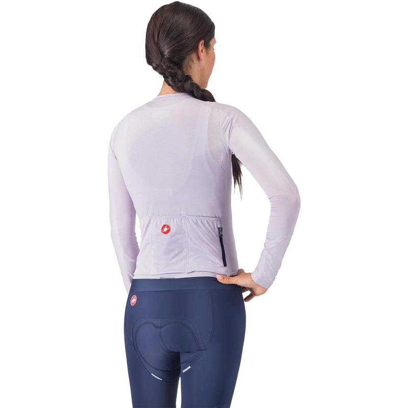 Women's Espresso Long Sleeve Jersey, Castelli Women's Espresso Long Sleeve Jersey Back