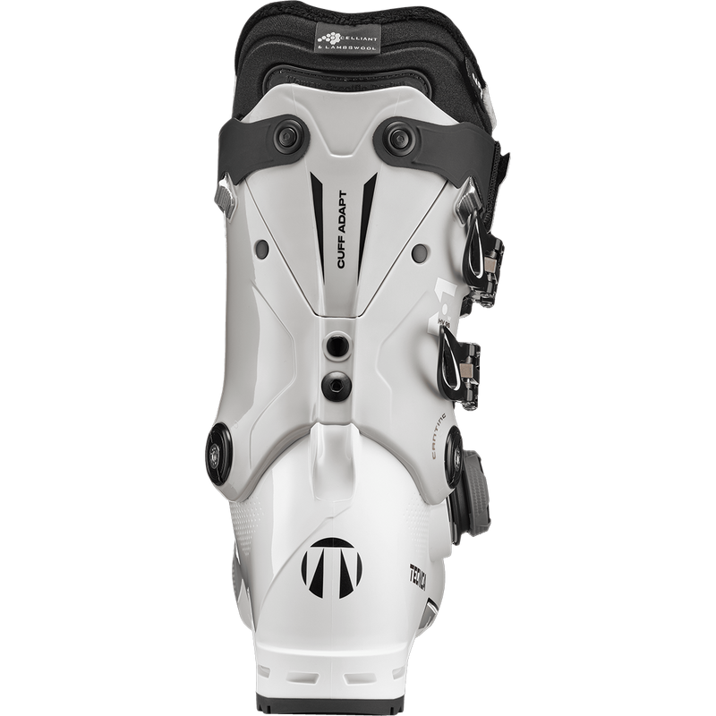 Women's Mach BOA HV 95, Tecnica Women's Mach BOA HV 95 in Cold White back