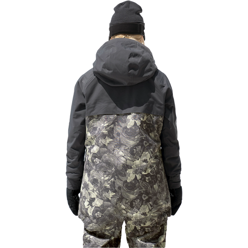 Women's Addisen 2L Insulated Jacket, Armada Women's Addisen 2L Insulated Jacket in Floral Camo / Anthracite back