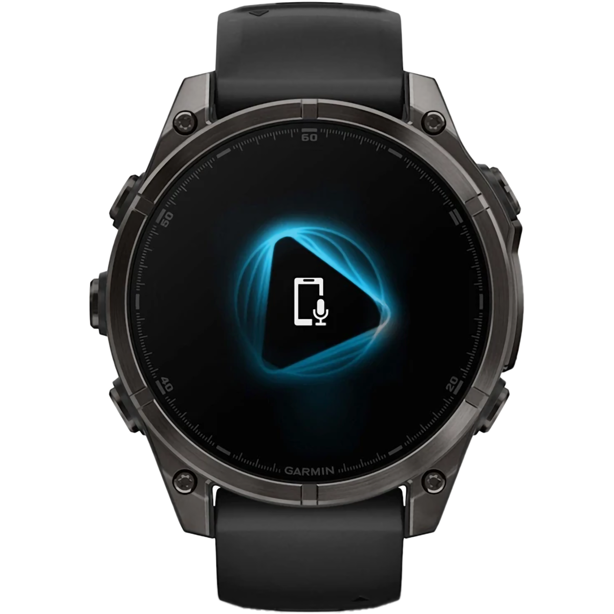 Garmin fenix 8 Smartwatch 47mm AMOLED in Slate Gray with Black Silicone Band - 010-02904-00 Garmin fenix 8 Smartwatch 47mm AMOLED in Slate Gray with Black Silicone Band - 010-02904-00