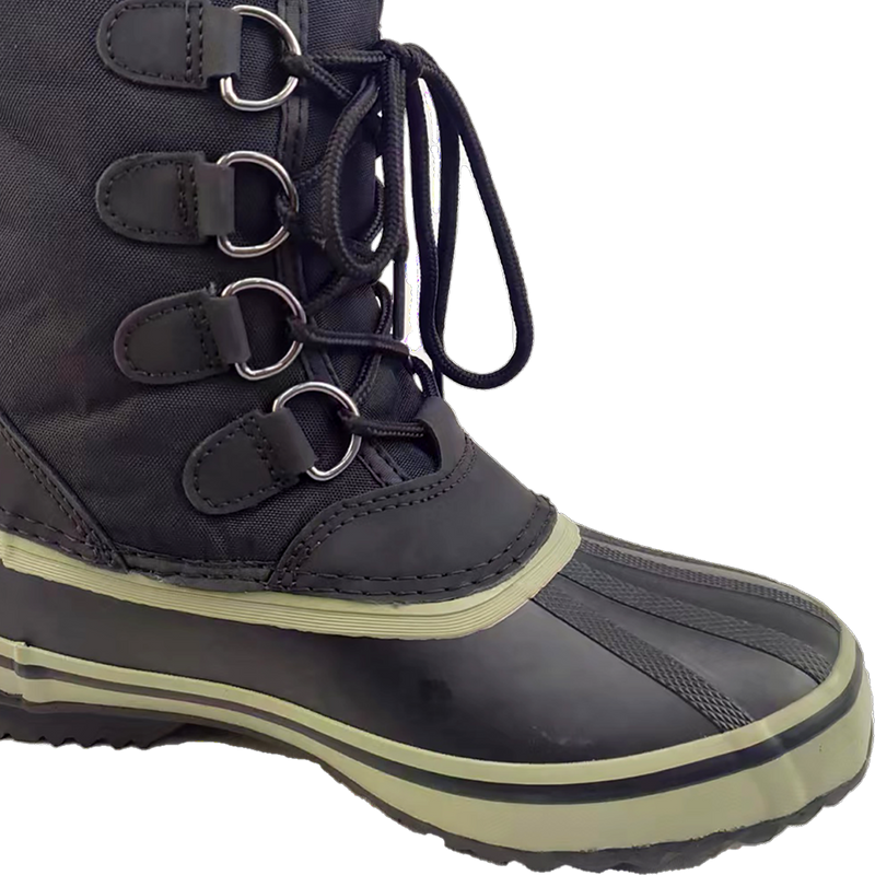 Men's Frontier, World Famous Men's Frontier Boot in Black with stitch detail