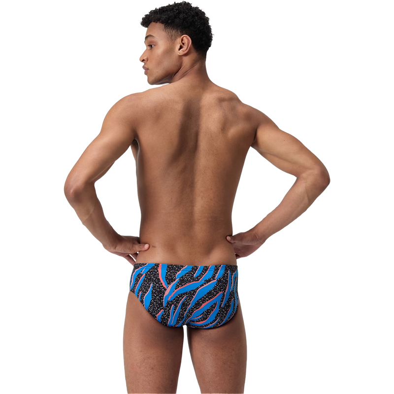 Men's Printed One Brief, Speedo Men's Printed One Brief in Space Tiger back
