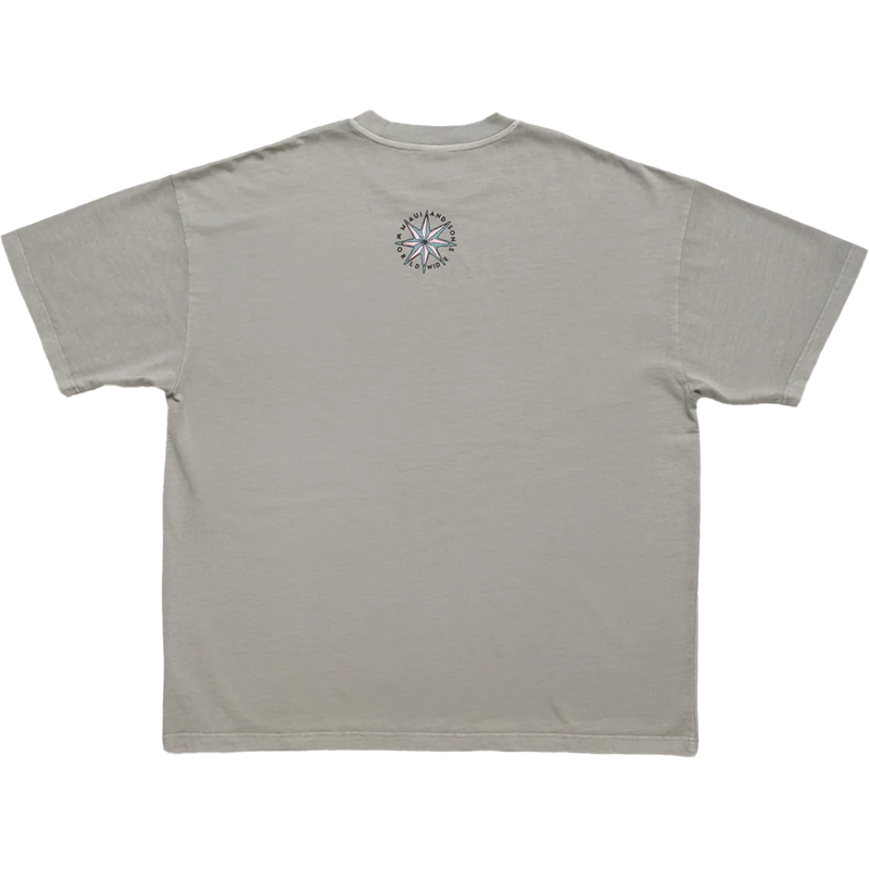 Men's Compass Pigment Tee, Maui and Sons Compass Pigment Tee Back