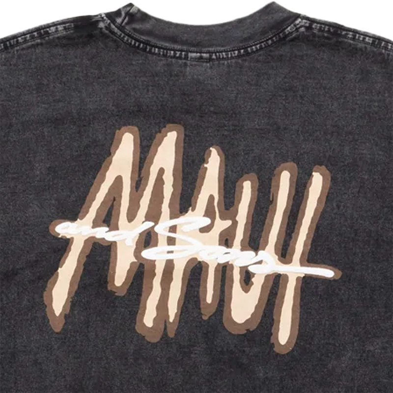 Men's Maui Tag Mineral Tee, Maui and Sons Men's Maui Tag Mineral Tee Side Back Logo