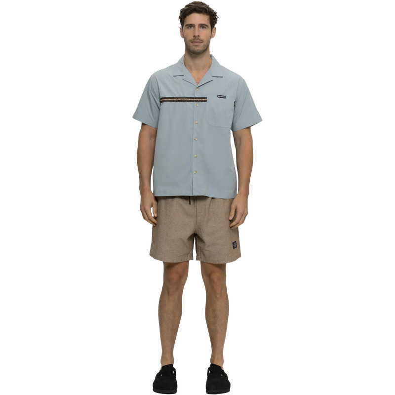 Men's Hinano Short, Maui and Sons Men's Hinano Short Front