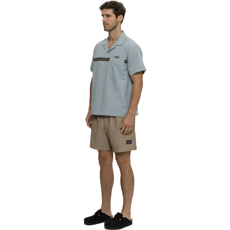 Men's Hinano Short, Maui and Sons Men's Hinano Short Side