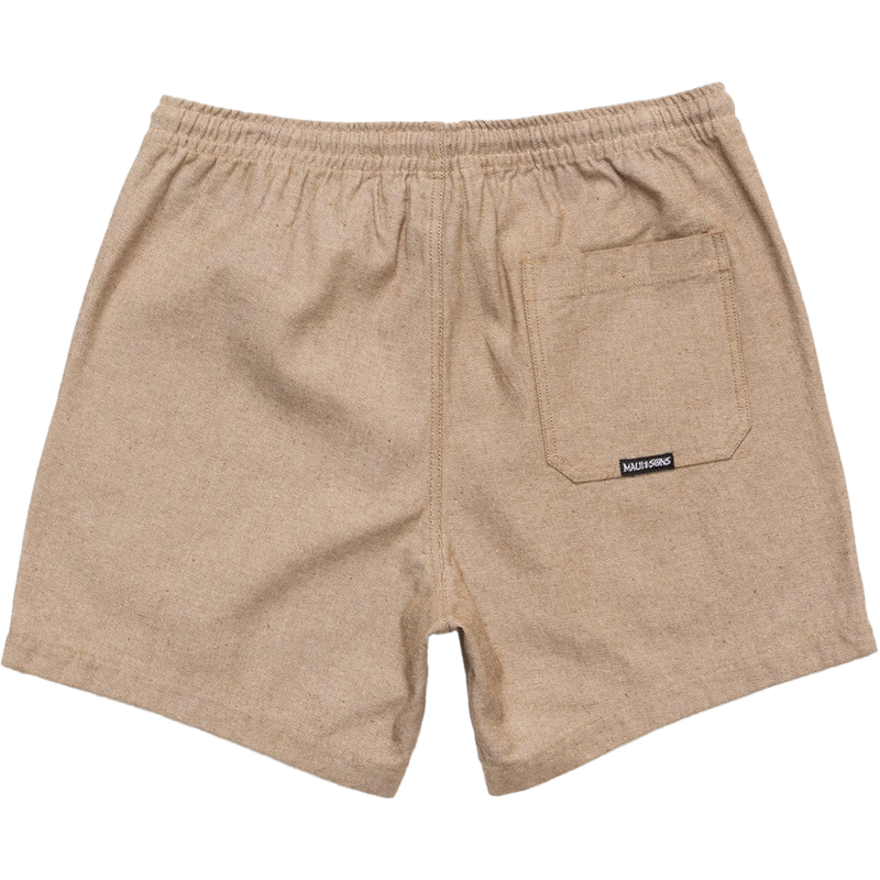 Men's Hinano Short, Maui and Sons Men's Hinano Short Back Pocket