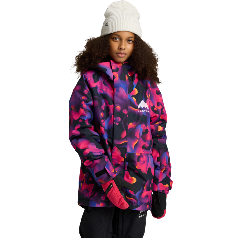 Youth Skimmer 2L Jacket, Burton Youth Skimmer 2L Jacket in EZV-Lava Lamp front