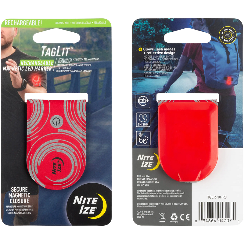 Rechargeable Magnetic LED Marker Red, Featured Image
