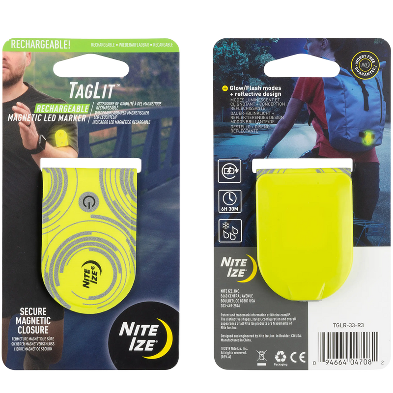 Rechargeable Magnetic LED Marker Yellow, Featured Image