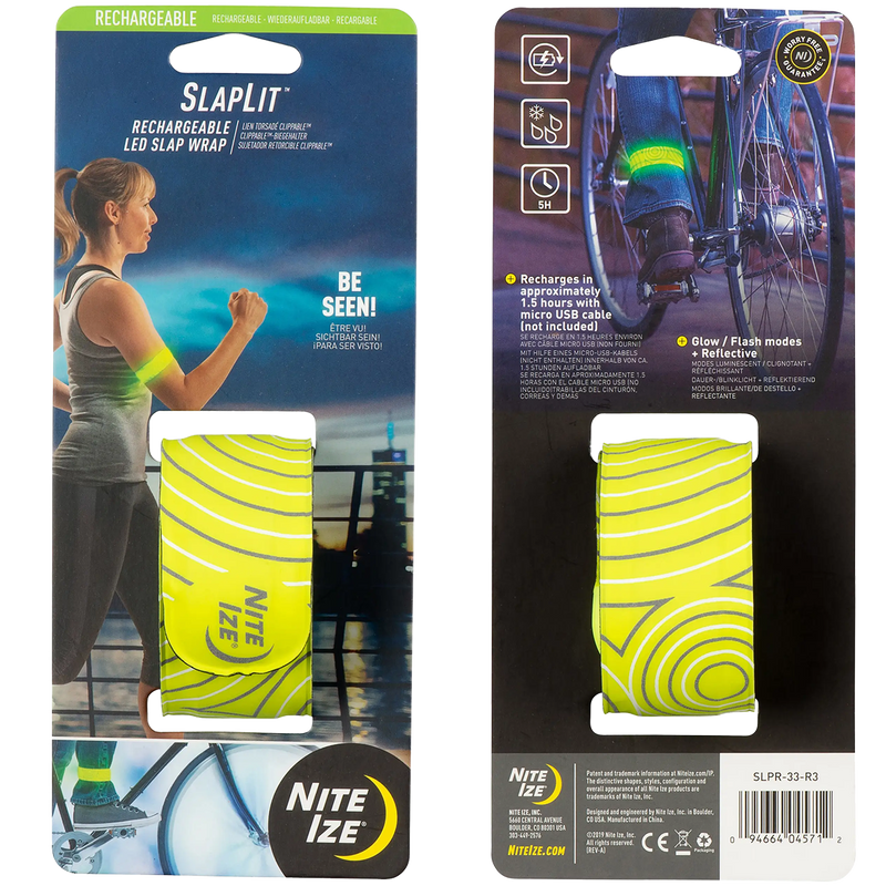 SlapLiT Rechargeable LED Slap Wrap - Yellow, Featured Image