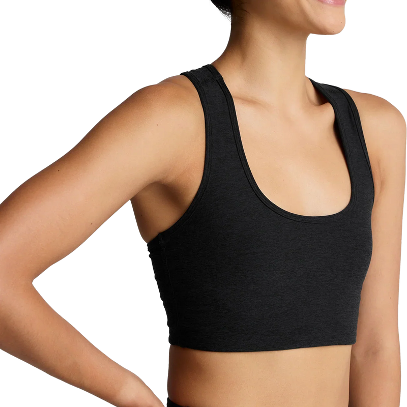 Women's Spacedye Simplicity Bra, Beyond Yoga Women's Spacedye Simplicity Bra 3/4 Front