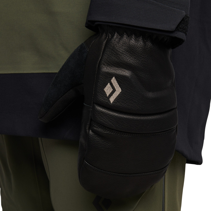 Spark Mitts, Black Diamond Spark Mitts on hand