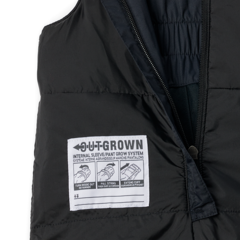 Youth Toddler Adventure Ride II Bib, Columbia Youth Toddler Adventure Ride II Bib Outgrown Label