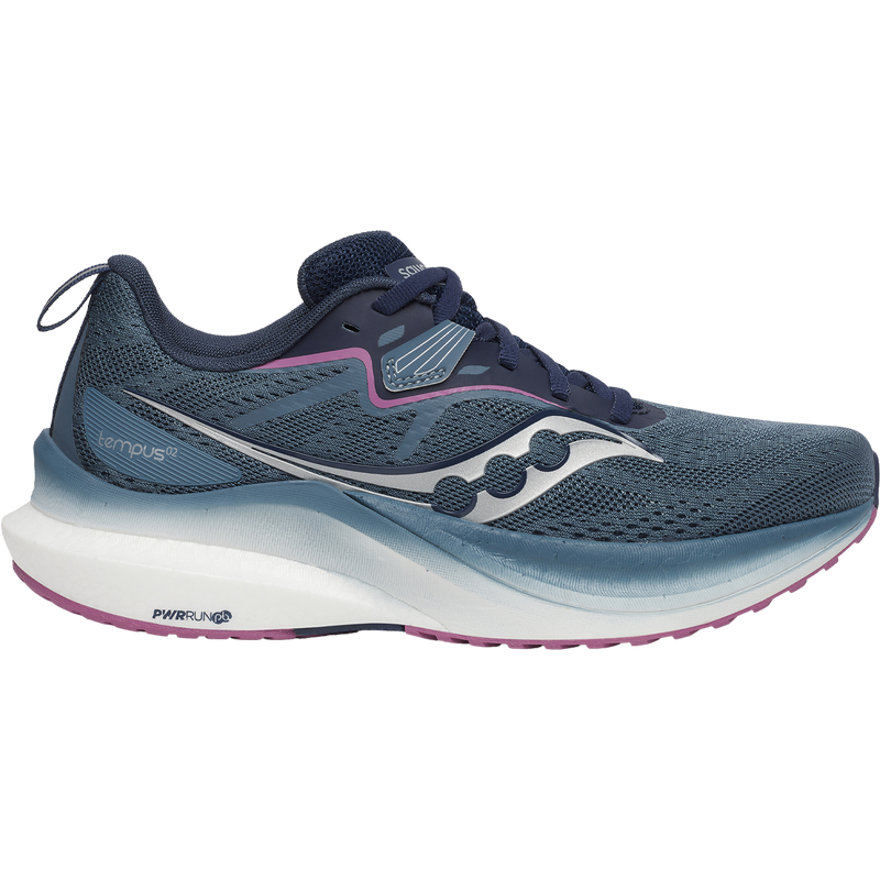 Saucony Women's Tempus 2 in Mirage Navy