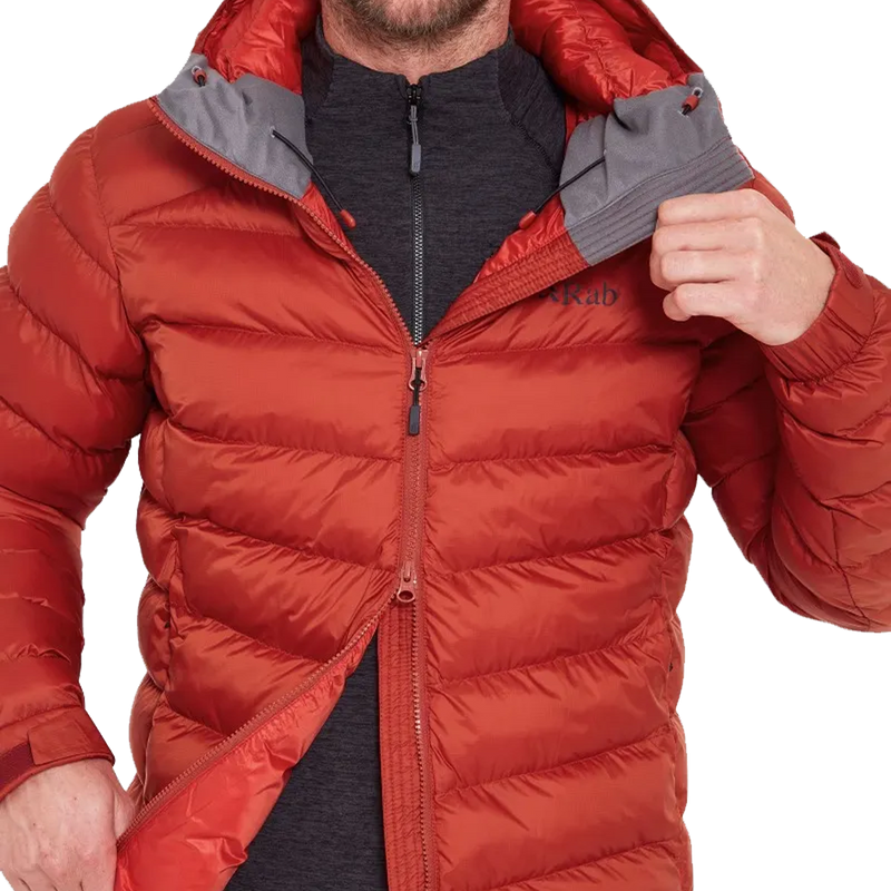 Men's Nebitron Pro Jacket, Rab Men's Nebula Pro Jacket 2 way zipper