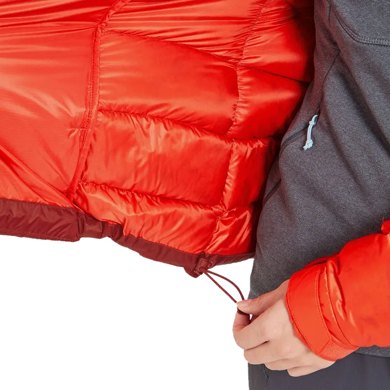 Women's Glaceon Pro Jacket, Rab Women's Glaceon Pro Jacket waist cinch