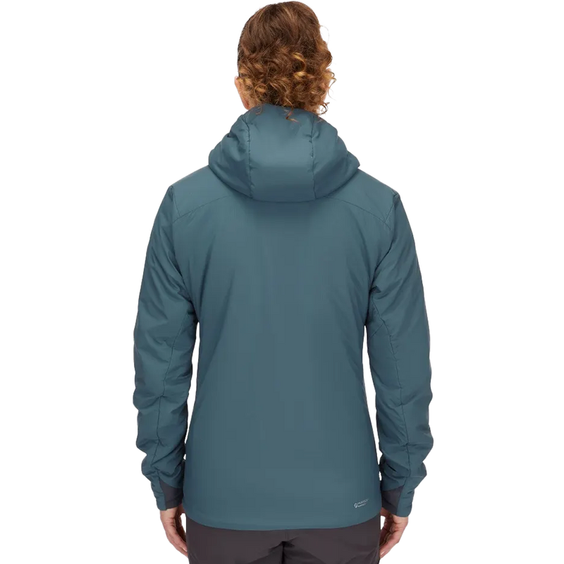 Women's Xenair Alpine Light Jacket, Rab Women's Xenair Alpine Light Jacket back