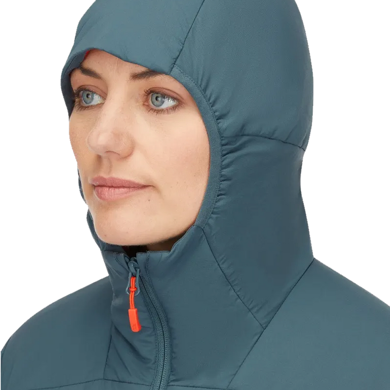 Women's Xenair Alpine Light Jacket, Rab Women's Xenair Alpine Light Jacket hood