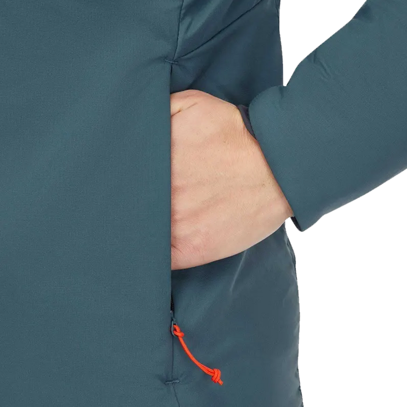 Women's Xenair Alpine Light Jacket, Rab Women's Xenair Alpine Light Jacket hand pocket