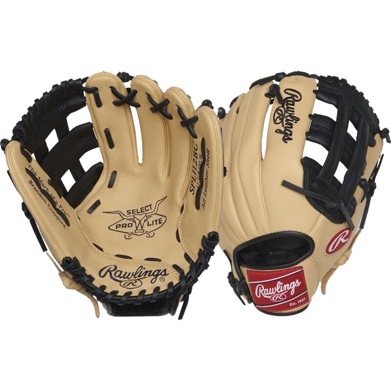 Youth Select Pro Lite 11.25" Brandon Crawford Left Hand Throw, Rawlings Youth Select Pro Lite 11.25" Brandon Crawford Left Hand Throw front and back