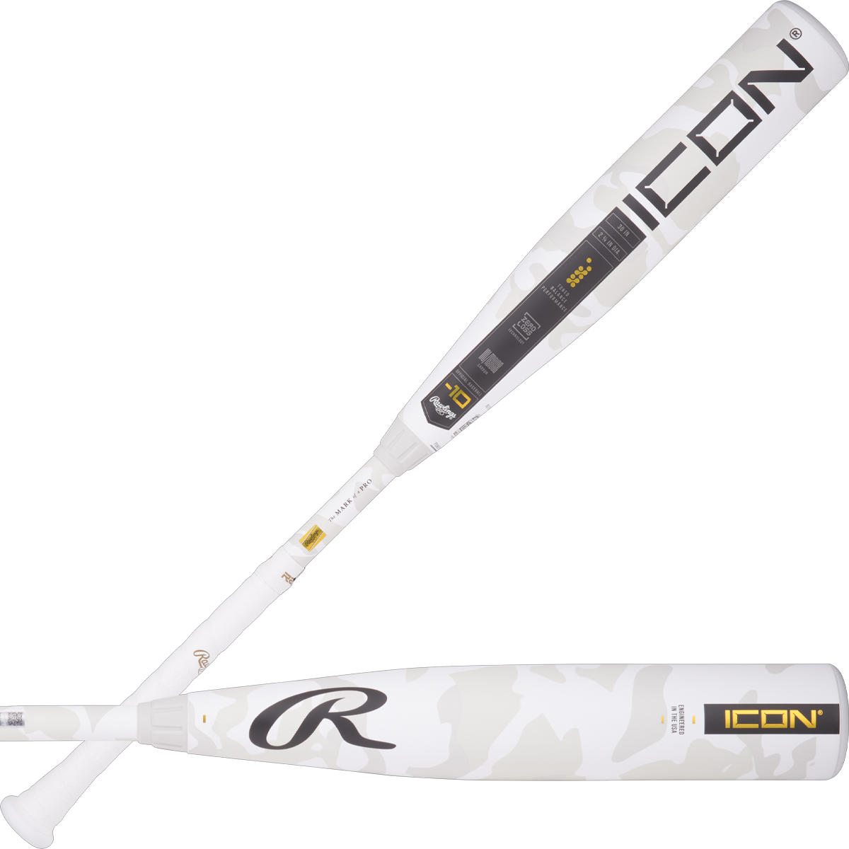 990 Pro Batte De Baseball Rawlings Icone 2023 USSSA 29/19 - Occasion Insignia Opc