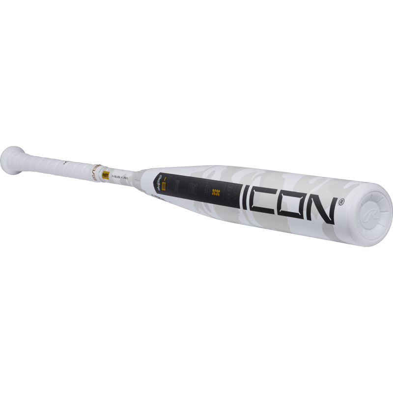 Icon -8 USSSA 2 3/4", Rawlings Icon -8 USSSA 2 3/4" 2025 3/4 view 