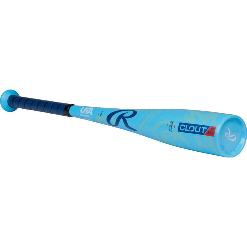 Clout -11 T-Ball  2 5/8", Rawlings Clout -11 Tee Ball 2 5/8" 2025 alt 3/4 view