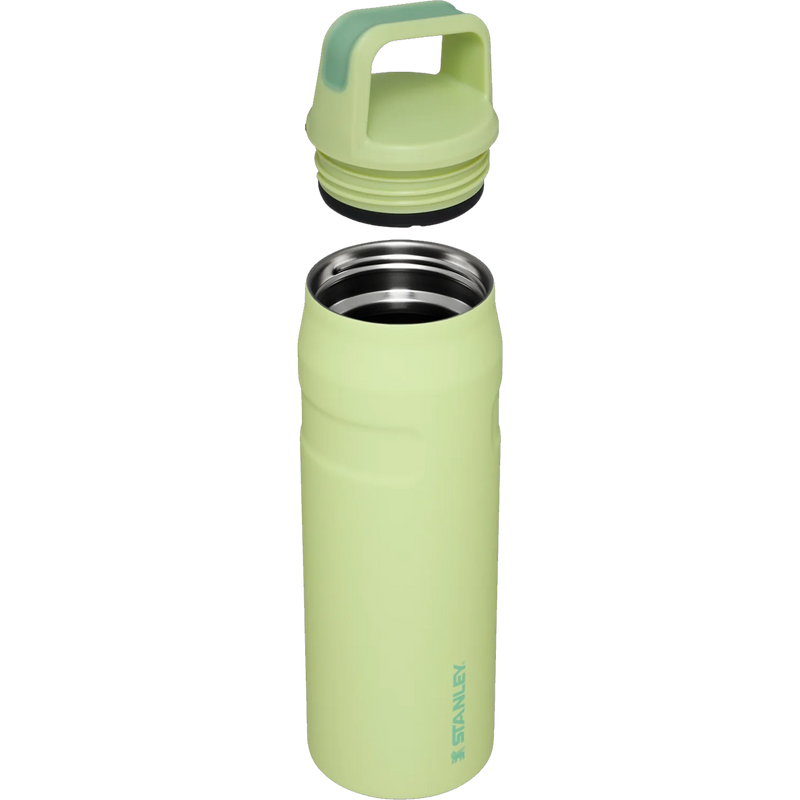 The IceFlow Aerolight Bottle with Cap and Carry Lid 24 oz, Stanley The IceFlow Aerolight Bottle with Cap and Carry Lid 24 oz open