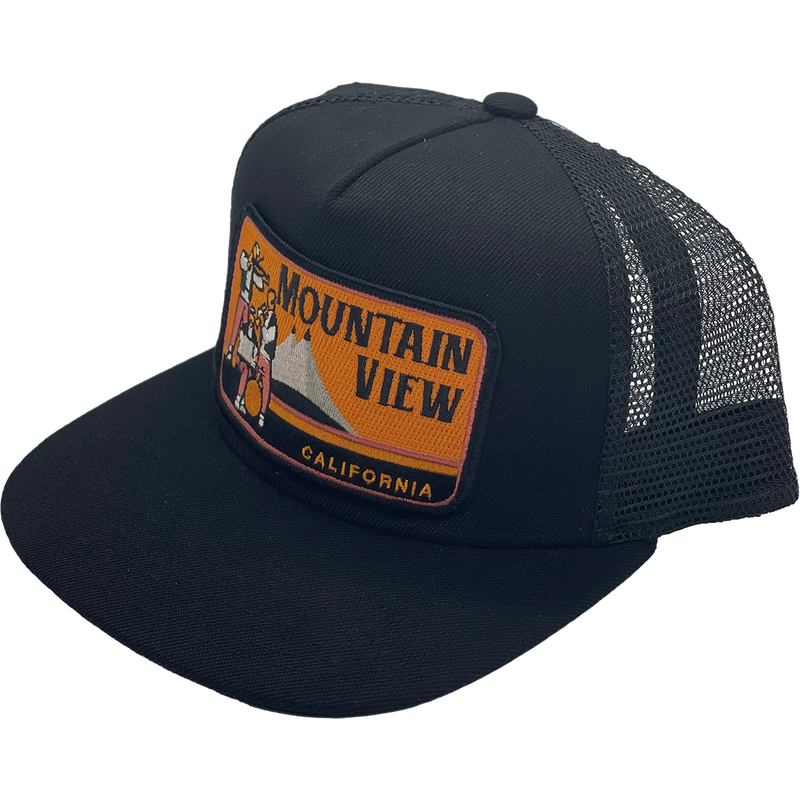 Mountain View Orange Trucker, Bart Bridge Mountain View Orange Trucker in Black front left