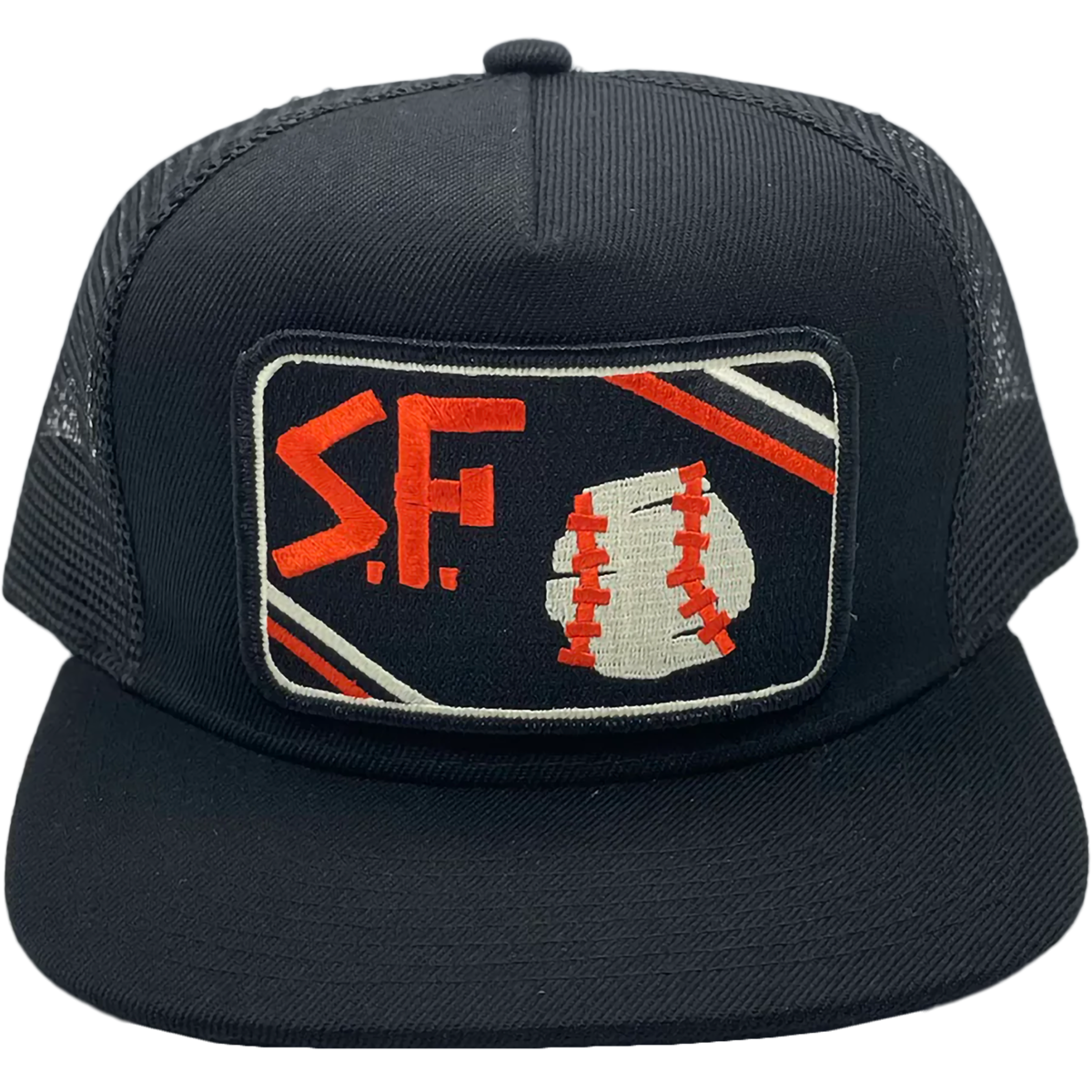 SF Baseball Trucker alternate view