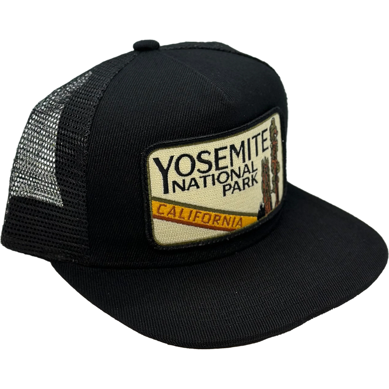 Yosemite NP Trucker, Bart Bridge Yosemite NP Trucker in Black front right