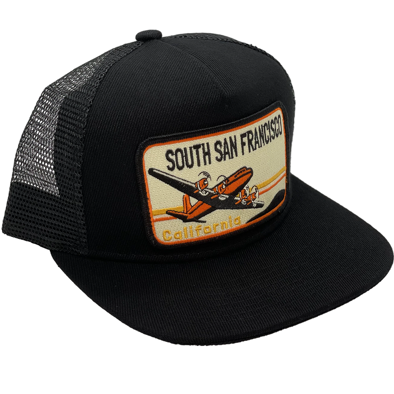 South San Francisco Trucker, Bart Bridge South San Francisco Trucker in Black front right