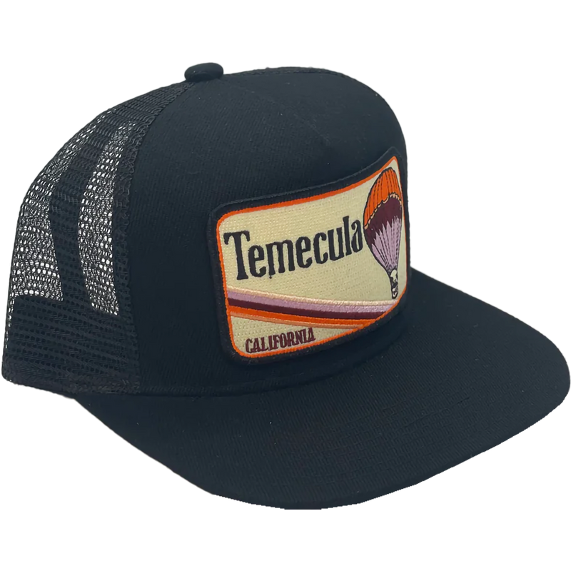 Temecula Trucker, Bart Bridge Temecula Trucker in Black front right